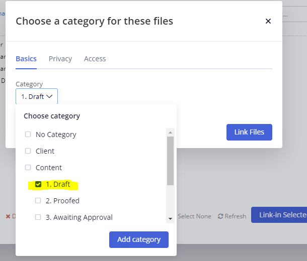 File category